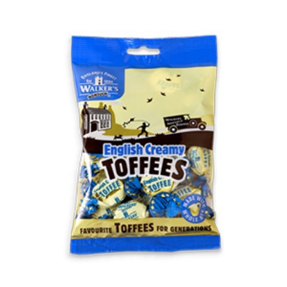 Picture of Bags Walkers English Creamy Toffees 150g x12